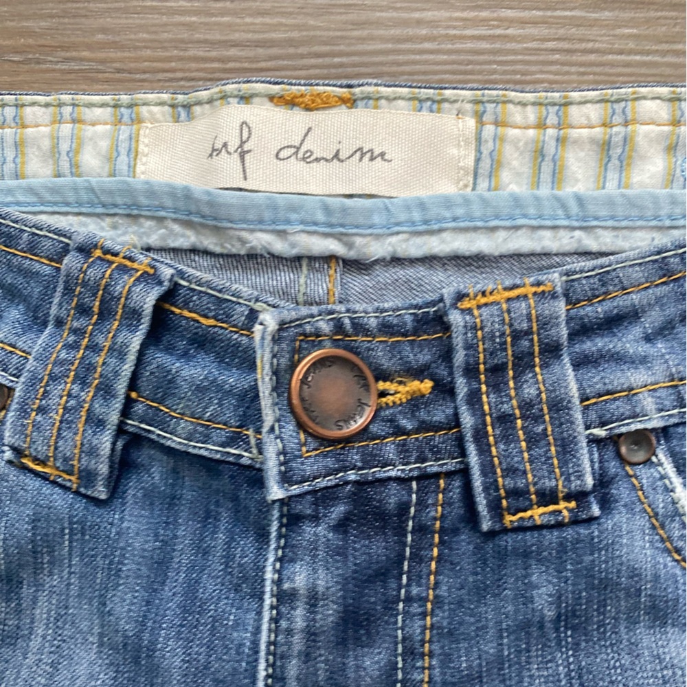 BRF Blue and Navy Jeans/ woman’s size 4 - Picture 3 of 9